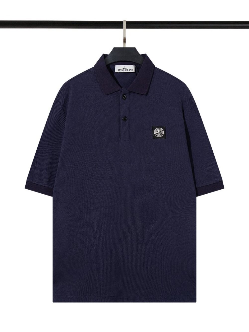 Stone Island Navy Polo Shirt
